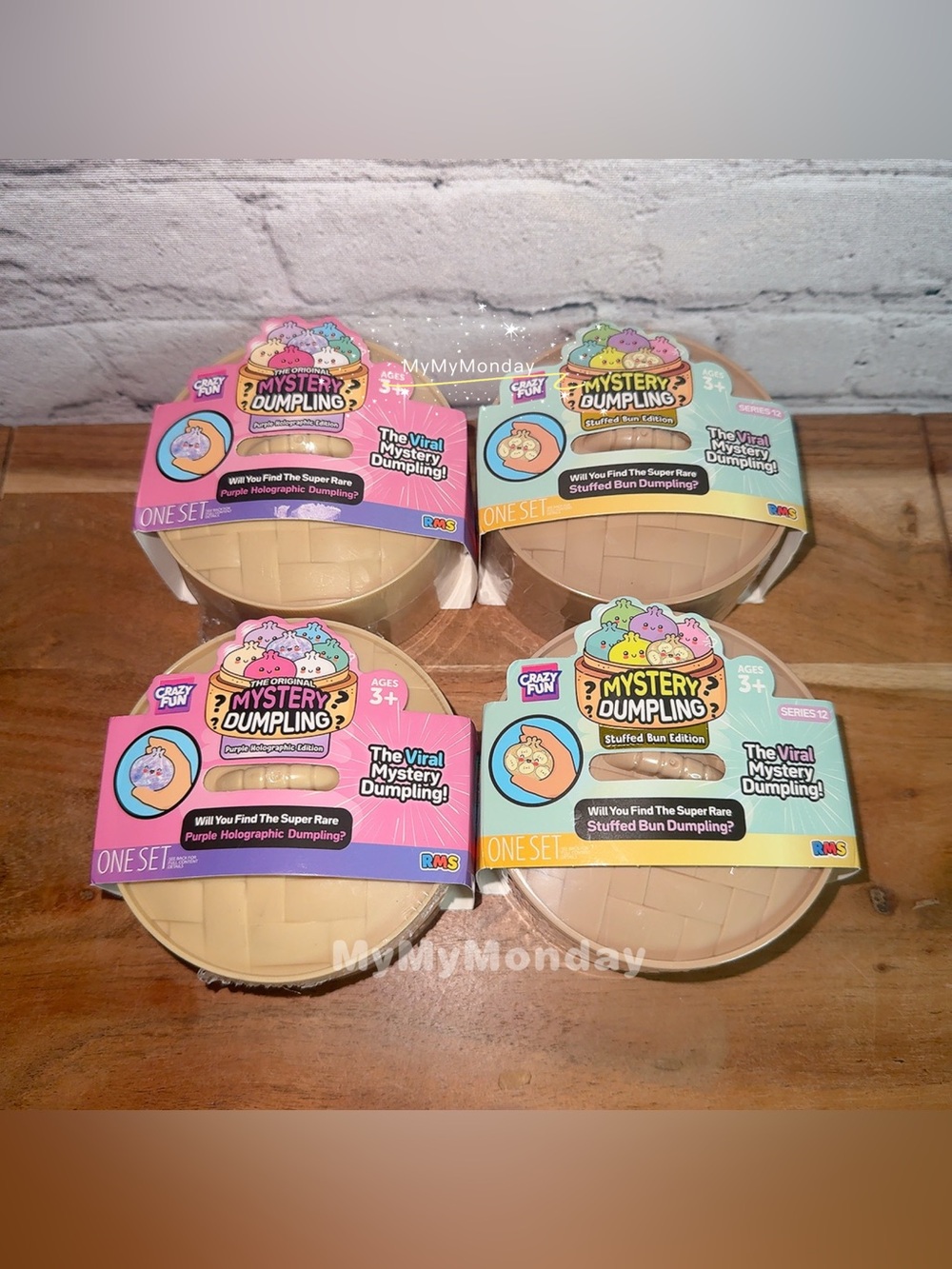 RMS Crazy Fun Mystery Dumpling Squishy Bun Bundle